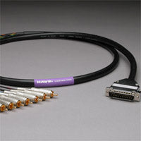 Canare Analog Audio Snake Cable 25Pin DSub to 8 RCA Male 35 FT