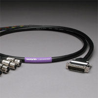 Canare Analog Audio Snake Cable 25Pin DSub to 8 XLR Female 50 FT