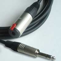 Flexygy 1/4" Headphone Extension Audio Cable 25 FT