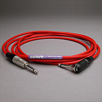 Canare GS-6 Instrument Cable 1/4" TS Male to Right Angle 50 FT