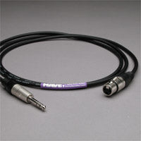Canare Audio Interconnect XLR Female to 1/4" TRS Male 6 FT
