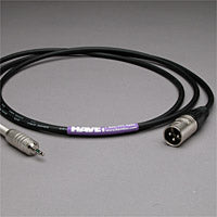 Canare Audio Interconnect XLR Male to 3.5mm TRS Male 2 FT