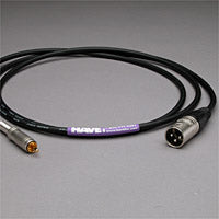 Canare Audio Interconnect XLR Male to RCA Male 2 FT