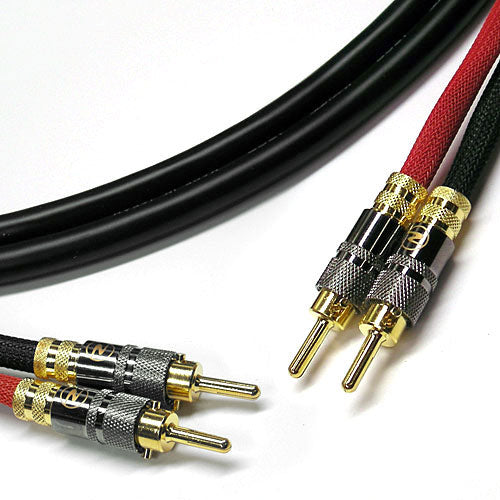 Canare 11GA 4S11 Star Quad Speaker Cable Banana to Banana 35 FT