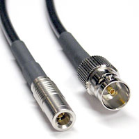 Canare L-2.5CHD 3G SDI Cable DIN 1.0/2.3 to BNC Female 1 FT