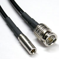 Canare L-3CFB 3G-SDI, HD-SDI Mini Coax Cable - 1.0/2.3 DIN to BNC - 3 FT