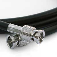 Canare L-4.5CHWS Flexible RG6 HD-SDI BNC Video Cable 2 FT