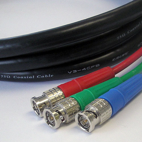 Canare RG59 3-Channel HD-SDI Video Snake Cable BNC-BNC 100 FT