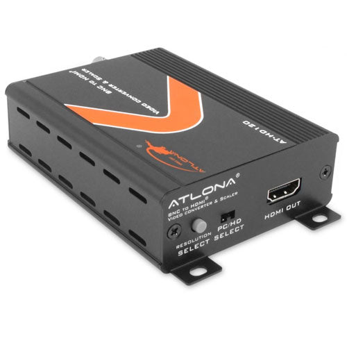 Atlona AT-HD120 Video BNC/Stereo Audio to HDMI Format Converter/Scaler