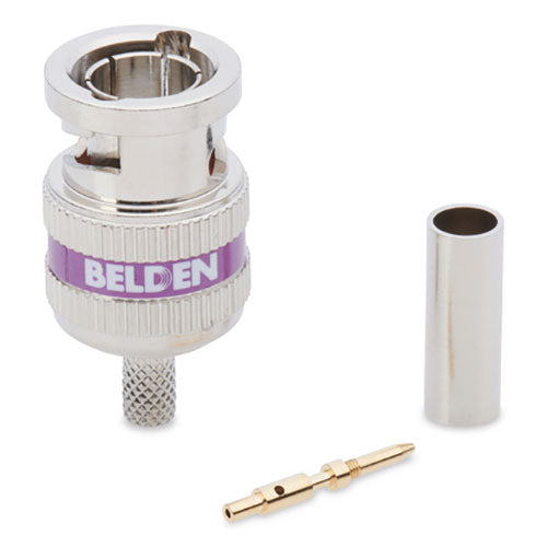 Belden 4855RBUHD3 12GHz 3-Piece BNC for Mini RG59 - 50 Pack