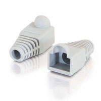 RJ45 Snagless Boot Cover (6.0mm OD) - Gray - 50pk