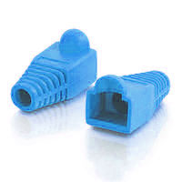 RJ45 Snagless Boot Cover (6.0mm OD) - Blue - 50pk