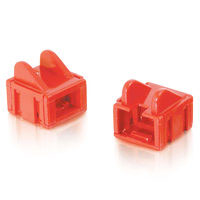 RJ45 Patch Cord Boot - Red - 25pk