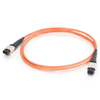 10m MTP LSZH 50/125 Multimode Fiber Assembly Ribbon Cable - Orange