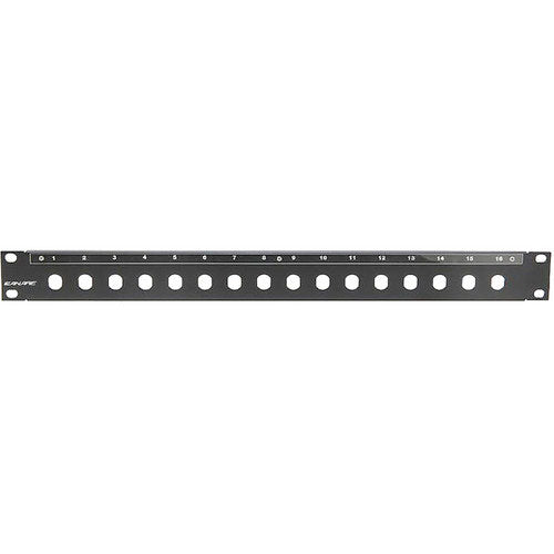 Canare 161UDD A/V Panel 1Ru 16 Position Bulk Blank