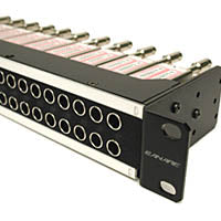 CANARE 32MDSSTSC STAGGERED MIDSIZE PATCH PANEL 2x32 1RU MDVJ-S-ST-SC