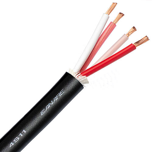 Canare 4S11 Starquad Speaker Cable 14 AWG 200M (656 ft) Black