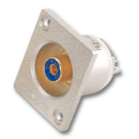 Canare RJ-RU RCA Jack Flush Mount ITT, Solder, Blue