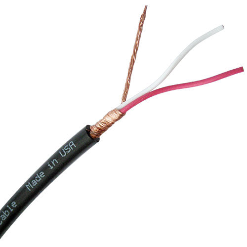 Flexygy 24AWG Single-Pair Extra-Flexible Microphone Cable Black