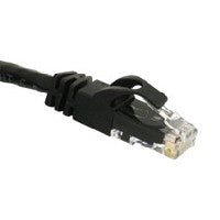 Cat6 Patch Cable Snagless Black - 75Ft
