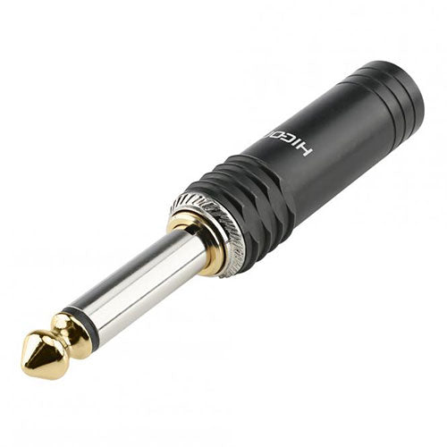 HICON HI-J63M14 1/4" TS Male Connector, Noisefree
