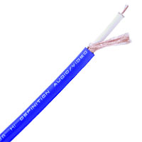 Mogami W2964 24AWG 75-Ohm Mini Coax Cable, Blue 656 FT