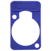 Neutrik D-Series Plastic Color Id Blue