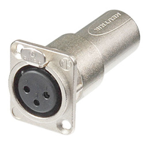 Neutrik NA3FDM XLR Female-Male Feedthrough Adapter Panel Mount