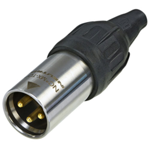 Neutrik NC3MX-TOP 3 pole Male Cable Connector, True Outdoor Protected (TOP)