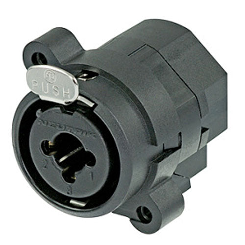 Neutrik NCJ10FI-S Combo XLR / 1/4" Switching Jack Solder Cups