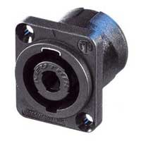 Neutrik NL4MP Speakon 4-Pole D-Size Chassis Connector