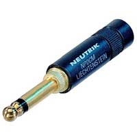 Neutrik NP2CM-B Military Gauge TS Male Black