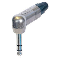 Neutrik NP3RX TRS Male Cable End Right Angle