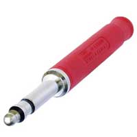 Neutrik NP3TTPR Bantam EZ Patch Plug Red