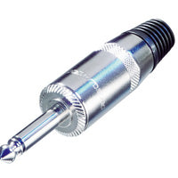 Neutrik Rean NYS225 1/4" TS Male Phone Connector