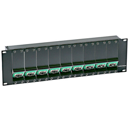 Neutrik NZPF3RU opticalCON Panel Frame 3RU