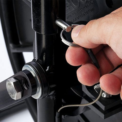 OCC MARS T-Frame w/Brake for 750M Reels, Black