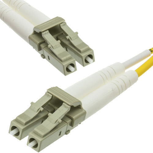 OCC FO Cable 9/125 Singlemode LC-LC Duplex, Yellow, 1M