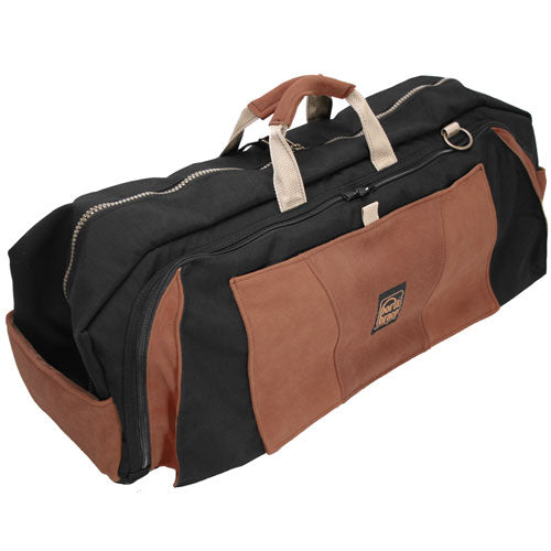 Portabrace RB-4/DC Run Bag, Directors Cut, Black/Suede