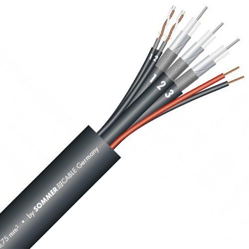 Sommer Cable 600-3202 Transit MC 3202 UHD Hybrid Cable - 100 Meter