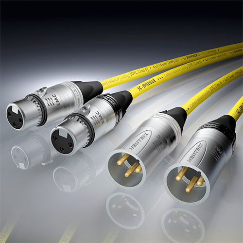 Epilogue QuadCore HighEnd Stereo Pair Cable, EMC Special XLR, 2M