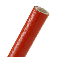 Techflex FIN0.50 FireFlex Fiberglass/Silicon Sleeving 1/2" 50 FT Spool