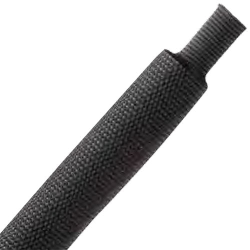 Techflex H2F0.79 2:1 Woven Fabric Heatshrink .79" Black 100FT