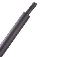 Techflex H2N0.50 2:1 Heatshrink 1/2" Black 25F