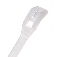 Techflex LPR7.00NT - Low Profile Nylon Cable Ties 7 Inch - 100 Pack