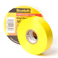 3M Vinyl Electrical Tape 3/4" x 66 - 10 Pack