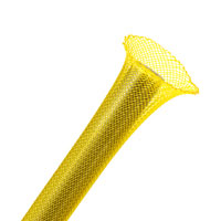 Techflex PTO0.38 Overexpanded 3/8" (3/16" - 1") Black 500Ft