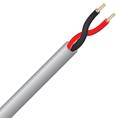 West Penn 225 16/2 Speaker Cable CMR - Gray, 1000 FT