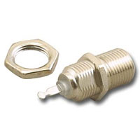 F Female Chassis Mount W/Nut