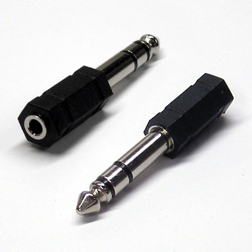 Mini TRS Female - 1/4" TRS Male - Adapter